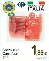 Carrefour Express Speck igp offerta