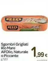 Carrefour Express Sgombri grigliati mare all'olio, naturale o piccante offerta