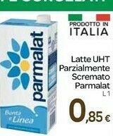 Carrefour Express Latte parzialmente scremato uht 1000 g(ml) offerta