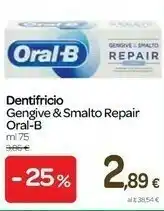 Carrefour Express Dentifricio gengive & smalto repair 75 ml offerta