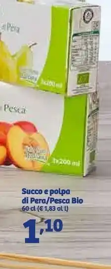 In'S Mercato Succo e polpa di pera offerta