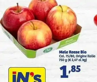 In'S Mercato Mele rosse bio offerta