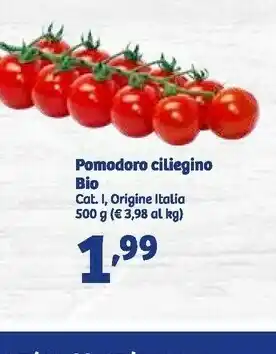 Pomodoro ciliegino bio
