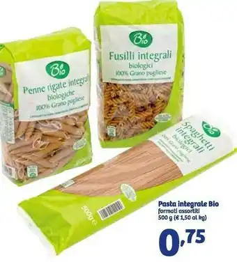 In'S Mercato Pasta integrale bio offerta