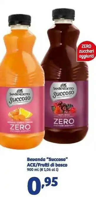 In'S Mercato Bevanda succoso ace/frutti di bosco offerta
