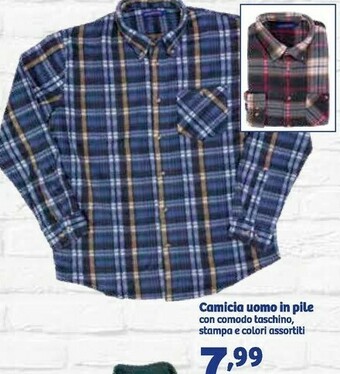 In'S Mercato Camicia uomo in pile offerta