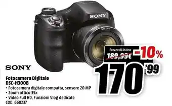 Fotocamera digitale dsc-h300b