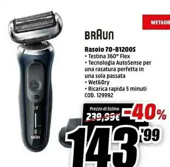 MediaWorld Rasoio offerta