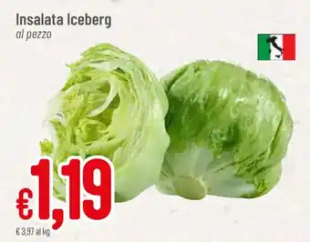 Pan Insalata Iceberg al pezzo offerta
