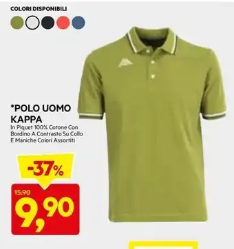 DPiù POLO UOMO KAPPA offerta