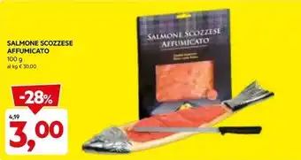 DPiù SALMONE SCOZZESE AFFUMICATO offerta