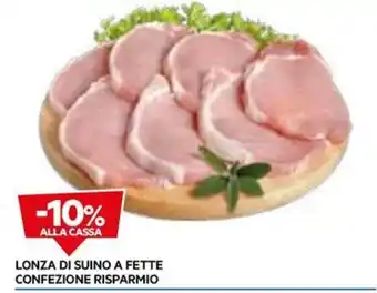 DPiù LONZA DI SUINO A FETTE CONFEZIONE RISPARMIO offerta