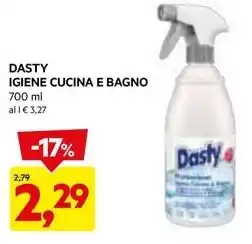 DPiù DASTY IGIENE CUCINA E BAGNO offerta
