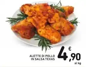 Spazio Conad ALETTE DI POLLO IN SALSA TEXAS offerta