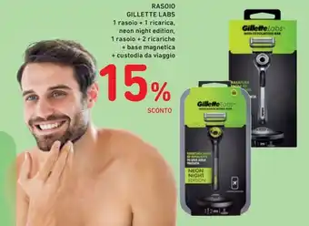 Spazio Conad RASOIO GILLETTE LABS offerta