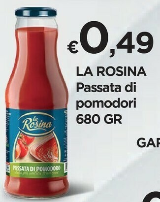 Mister Risparmio Passata di pomodoro offerta