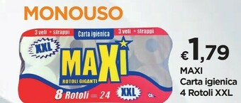 Mister Risparmio Carta igienica offerta