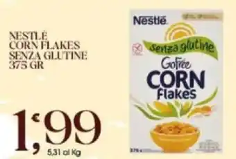 Gecop NESTLE CORN FLAKES SENZA GLUTINE 375 gr offerta