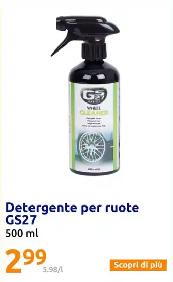 Action Detergente per ruote GS27 500 ml offerta