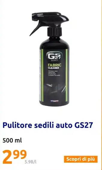 Action Pulitore sedili auto GS27 500 ml offerta