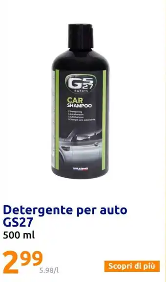 Action Detergente per auto GS27 500 ml offerta