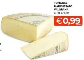 Mercatò TOMA DEL MARCHESATO VALGRANA offerta