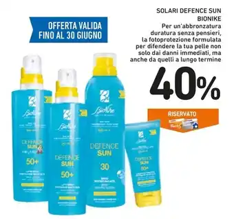 Spazio Conad SOLARI DEFENCE SUN BIONIKE offerta