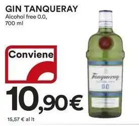 Ipercoop GIN TANQUERAY Alcohol free 0.0, 700 ml offerta