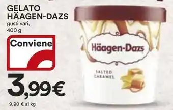 Ipercoop GELATO HÄAGEN-DAZS gusti vari, 400 g offerta