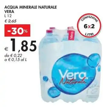 Bennet ACQUA MINERALE NATURALE VERA L12 offerta