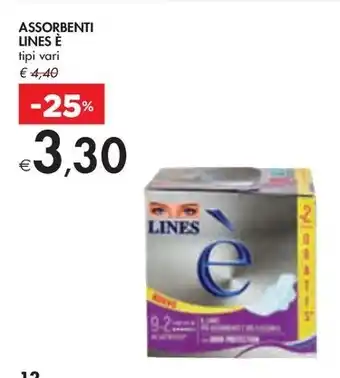 Bennet ASSORBENTI LINES È tipi vari offerta
