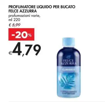 Bennet PROFUMATORE LIQUIDO PER BUCATO FELCE AZZURRA offerta