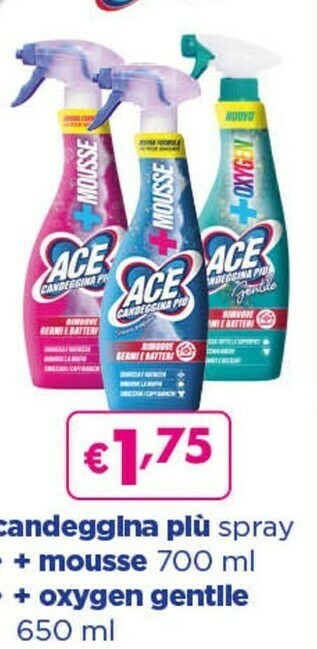 Acqua & Sapone Candeggina più spray offerta