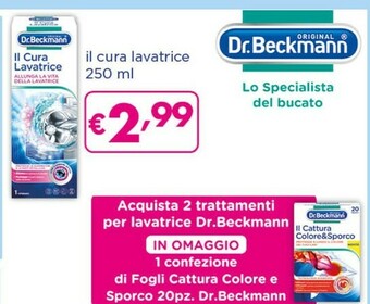 Acqua & Sapone Dr. beckmann il cura lavatrice offerta