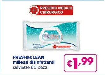 Acqua & Sapone Milleusi disinfettanti salviette offerta