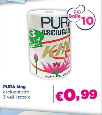 Pura king asciugatutto