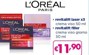 Acqua & Sapone Paris revitalift laser crema viso 50 ml offerta