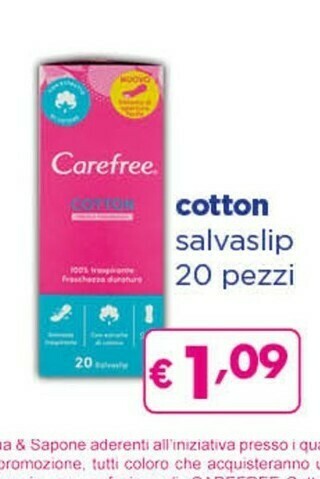 Acqua & Sapone Cotton salvaslip 20 pezzi offerta
