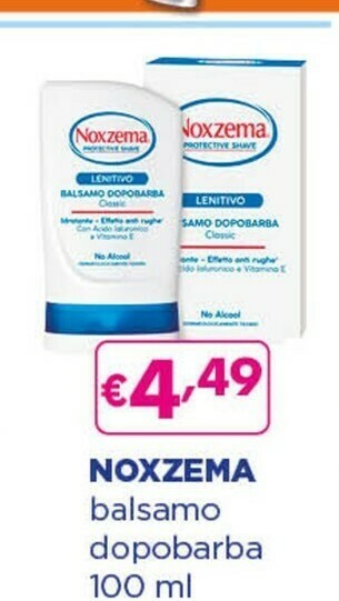 Acqua & Sapone Noxzema balsamo dopobarba offerta
