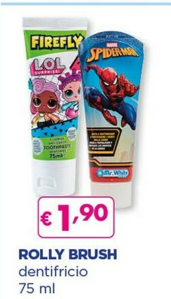 Acqua & Sapone Rolly brush dentifricio offerta