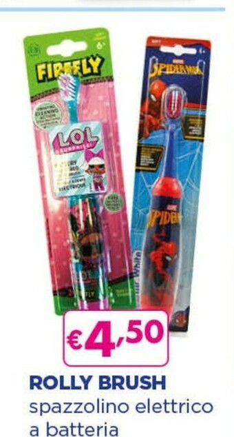 Acqua & Sapone Rolly brush spazzolino elettrico a batteria offerta
