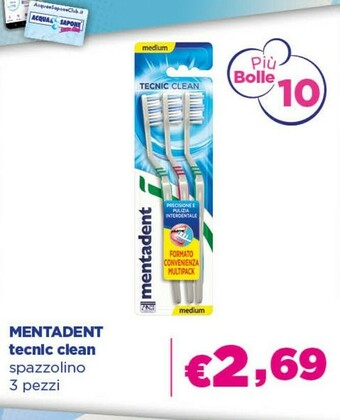 Acqua & Sapone Tecnic clean spazzolino offerta