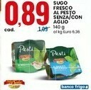Eurospin Sugo fresco all pesto offerta