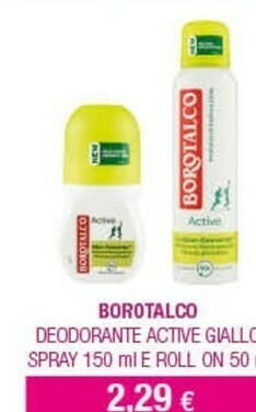Acqua & Sapone Deodorante active giallo spray offerta