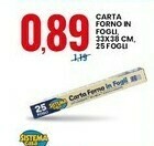 Eurospin Carta da forno in fogli offerta