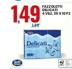 Eurospin Fazzoletti delicati offerta