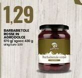Eurospin Barbabietole rosse in agrodolce offerta