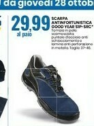 Eurospin Scarpa antinfortunstica offerta