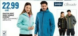 Giacca soft shell uomo