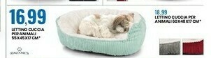 Eurospin Lettino cuccia per animali offerta